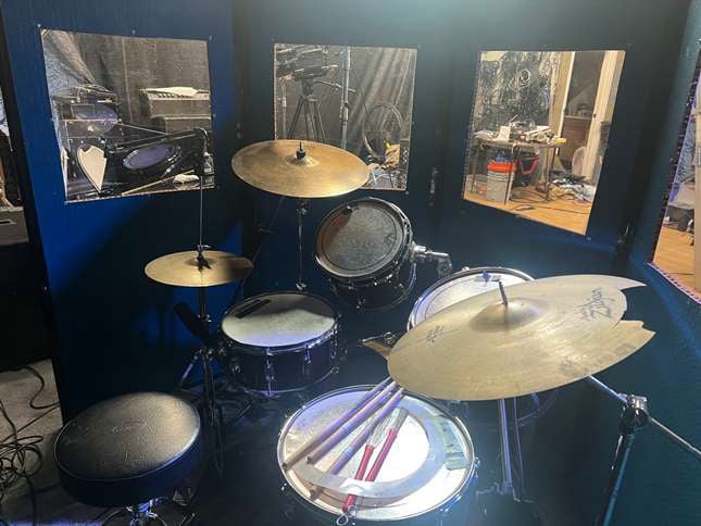 Soundproof Drum Booth