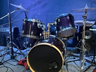 Drum Kit on Sound Stage
