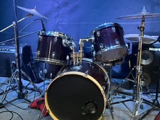 Drum Kit on Sound Stage